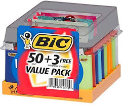 Bic Lighter Regular 5 Pack