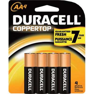 Duracell Batteries AA 4 pk 1 ct #43