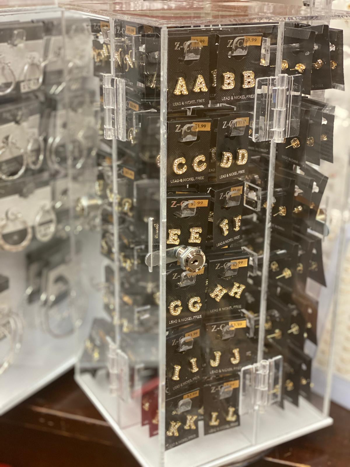 Alphabet Earring stud1ct.