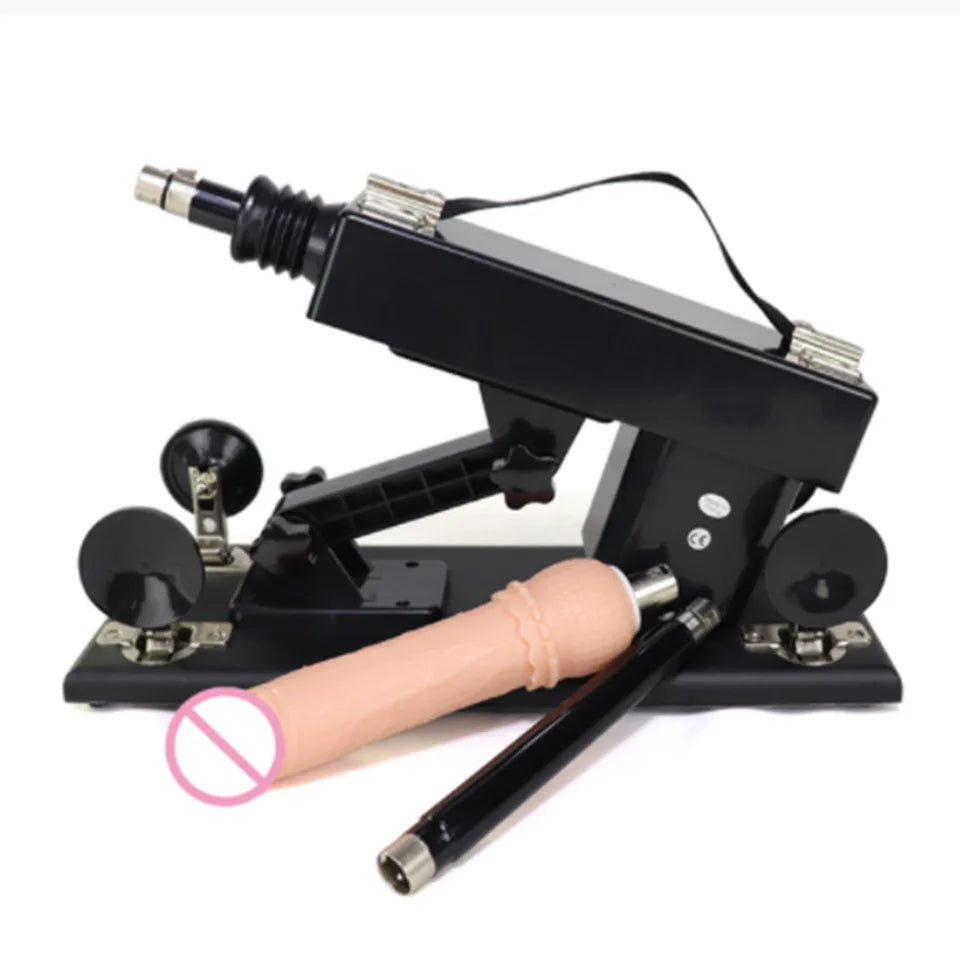 Automatic Sex Machine with Adjustable Speed and Accessories
