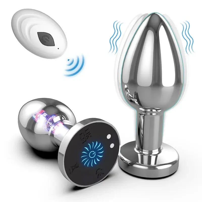 Vibrating Anal Plug for Couples