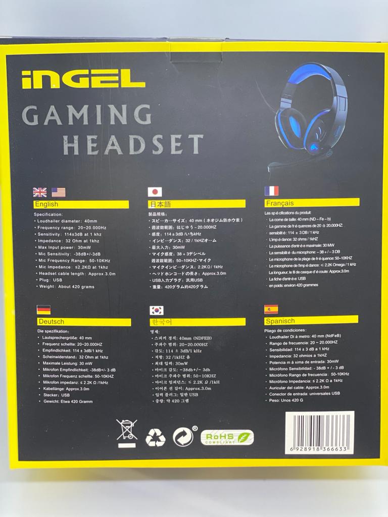 iNGEL in-968 headphone #2199