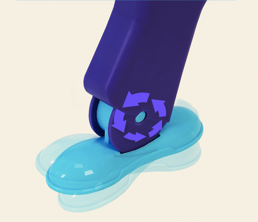 Baybee Paws Children's Potty Toilet Trainer Seat with Step Ladder (Purple-Blue)