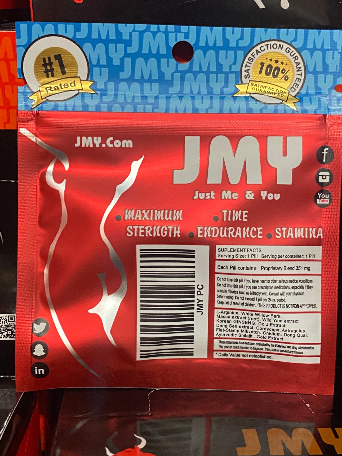 JMY Male Enhancement (tablets) #1 Rated